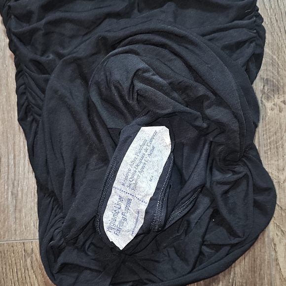 NWOT Lauren Ralph Lauren The Bel Air Rucjed Swimsuit Sz 8 Black - Picture 8 of 14